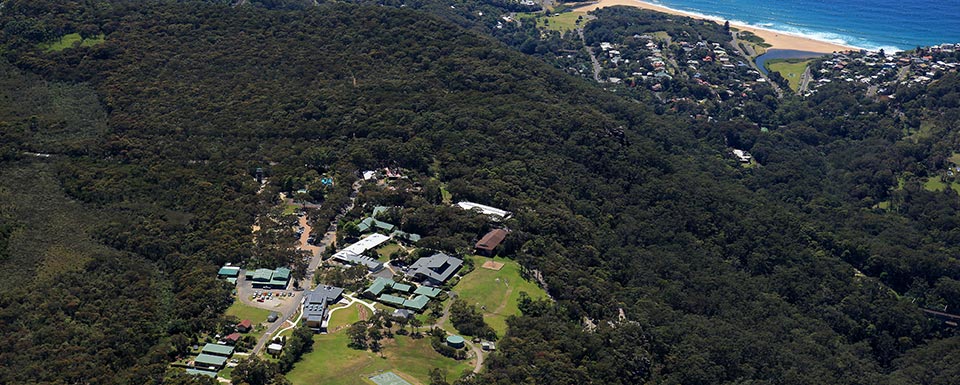 Aerial view of Tops Conference Centre, Sydney